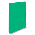 PP-Box mit gummierten A4-Linien grün