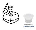 Weiteres Produktbild Burgerbox (PAP FSC Mix) fettdicht kraft 135 x 135 x 100 mm [50 St.]