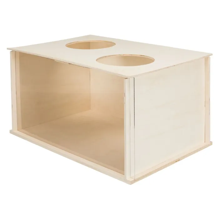 Hauptproduktbild Box na norování pro králíky, 58 x 30 x 38 cm, dřevo/akryl
