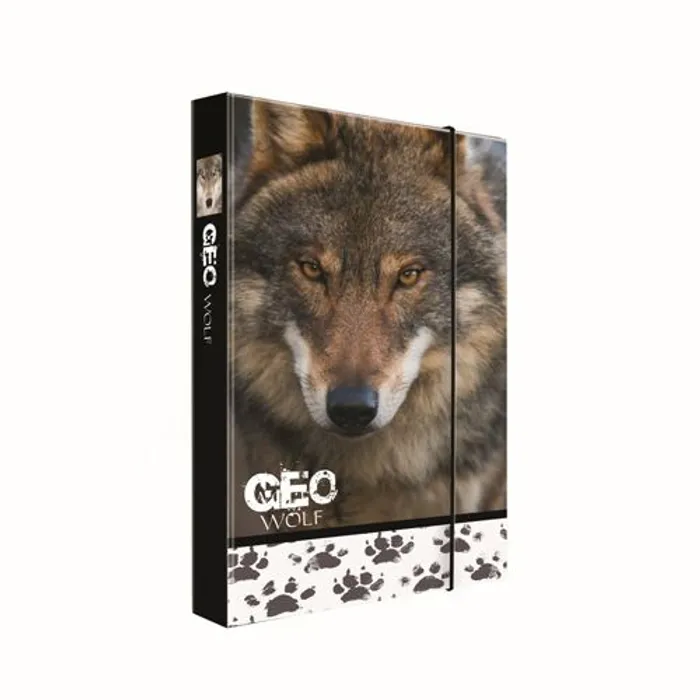 Hauptproduktbild Box na sešity A4 Jumbo GEO WILD Wolf
