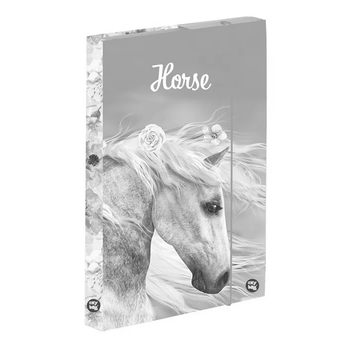 Hauptproduktbild Box na sešity A4 Jumbo kůň romantic