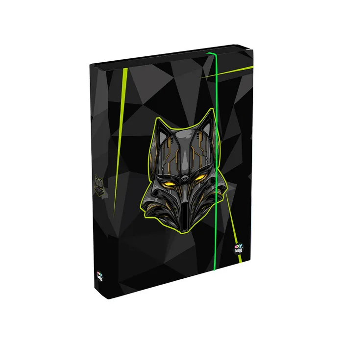 Hauptproduktbild Box na sešity A4 Jumbo OXY Sherpy Wolf