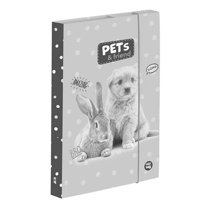 Hauptproduktbild Box na sešity A4 mazlíčci