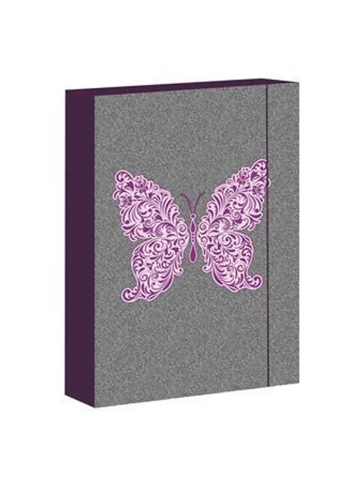Hauptproduktbild Box na sešity, A4, Butterfly Jeans - Jumbo