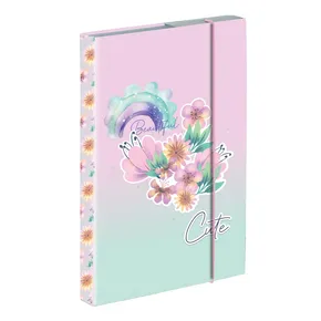 A5 Schulheftebox Flowers