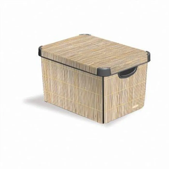 Hauptproduktbild Box, plastový, 22 l, se vzorem "Bambus", CURVER
