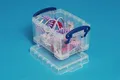 Box, Kunststoff, mit Deckel, 0,3 l, transparent, WIRKLICH NÜTZLICH