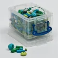 Weiteres Produktbild Box, Kunststoff, mit Deckel, 0,3 l, transparent, WIRKLICH NÜTZLICH