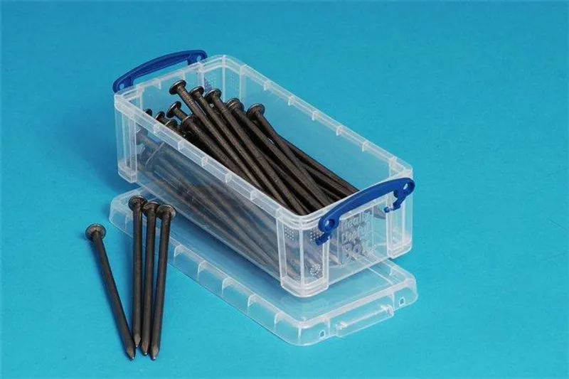 Hauptproduktbild Box, plastový, s víkem, 0,9 l, průhledný, REALLY USEFUL