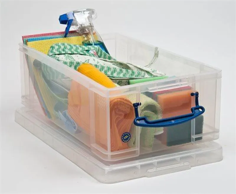 Hauptproduktbild Box, plastový, s víkem, 12 l, průhledný, REALLY USEFUL