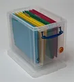 Box, Kunststoff, mit Deckel, 19 l, transparent, WIRKLICH NÜTZLICH