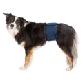 Bauchgurt für Polster für Rüden, dunkelblau S: Taille: 29-37 cm