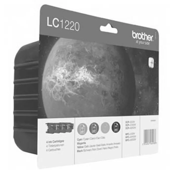 Hauptproduktbild Brother originální ink LC-1220VALBP, CMYK, 4x300str., Brother DCP-J925 DW
