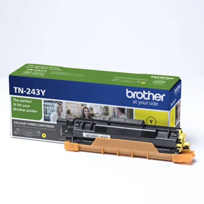 Hauptproduktbild Brother originální toner TN243Y, yellow, 1000str., Brother DCP-L3500, MFC-L3730, MFC-L374