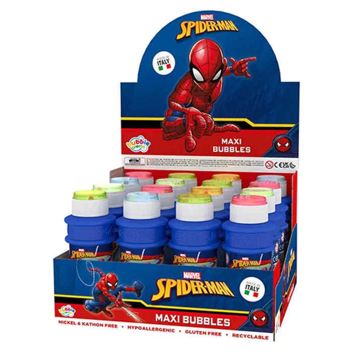 Hauptproduktbild bublifuk Dulcop Spider-man 175 ml