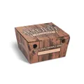 Burgerbox (aus Mikrowellpappe) bedruckt 150 x 150 x 95 mm [100 St.]