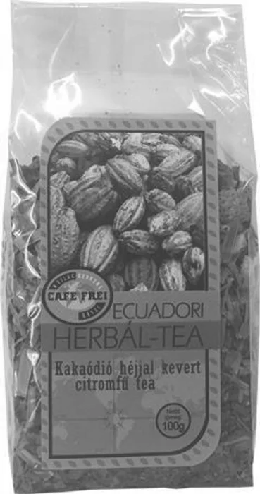 Hauptproduktbild Bylinný čaj, 100 g, CAFE FREI, kakao, citrónová tráva, pomerančová kůra, jablko, šípek