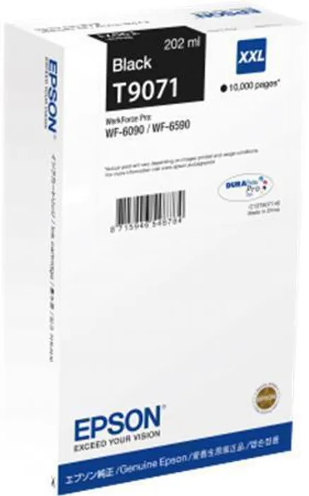 Hauptproduktbild C13T907140 Inkjet cart. pro WF-6090, WF-6590 tiskárny, EPSON černá, 10tis.stran