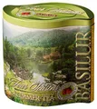 BASILUR Summer Tee, grüner Tee mit Erdbeerstückchen, 100 % ceylonesisch