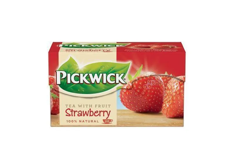 Hauptproduktbild Čaj, černý, 20x1,5 g, PICKWICK, jahoda