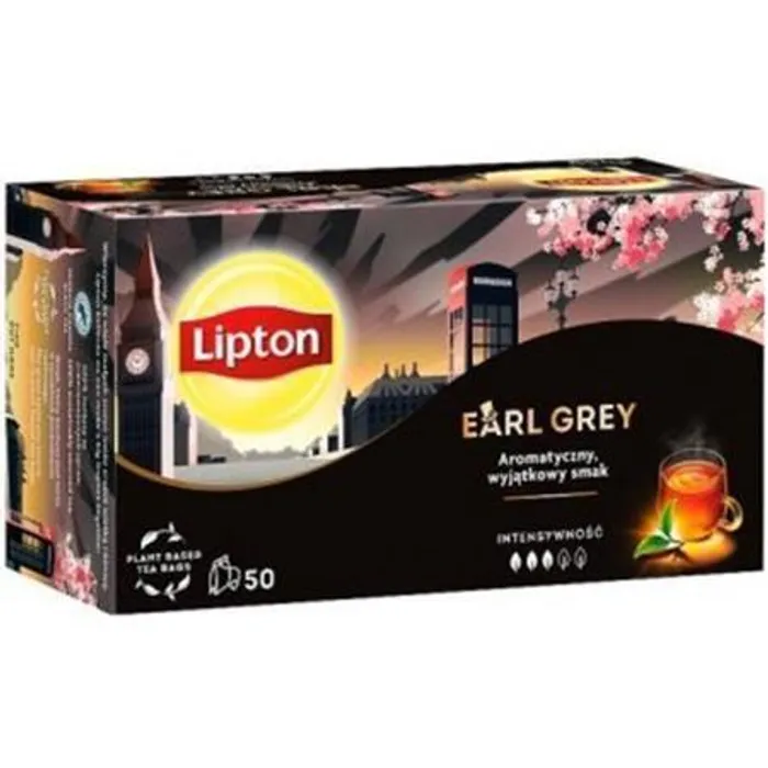 Hauptproduktbild Čaj černý, 50x2 g, LIPTON "Earl grey"