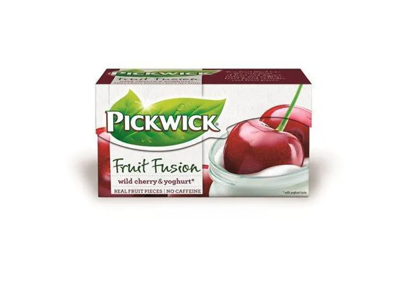 Hauptproduktbild Čaj, ovocný, 20x2 g, PICKWICK "Fruit Amour", kyselá třešeň-jogurt