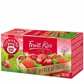 Früchtetee, 20x2,5 g, TEEKANNE, Fruchtkuss, Erdbeer-Kirsche