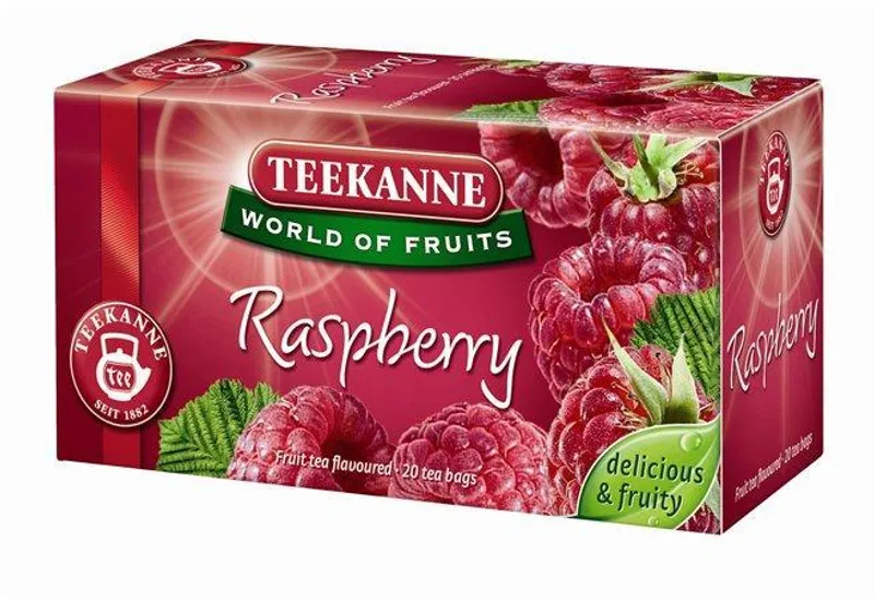 Hauptproduktbild Čaj ovocný, 20x2,5 g, TEEKANNE, maliny