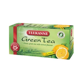 Grüner Tee, 20x1,75 g, TEEKANNE, Zitrone