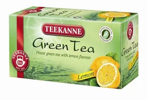 Grüner Tee, 20x1,75 g, TEEKANNE, Zitrone