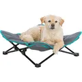 Weiteres Produktbild Campingbett STRONG für Hunde, dunkelgrau/petroleum 69 x 20 x 69 cm