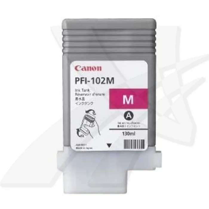 Hauptproduktbild Canon originální ink PFI102M, magenta, 130ml, 0897B001, Canon iPF-500, 600, 700