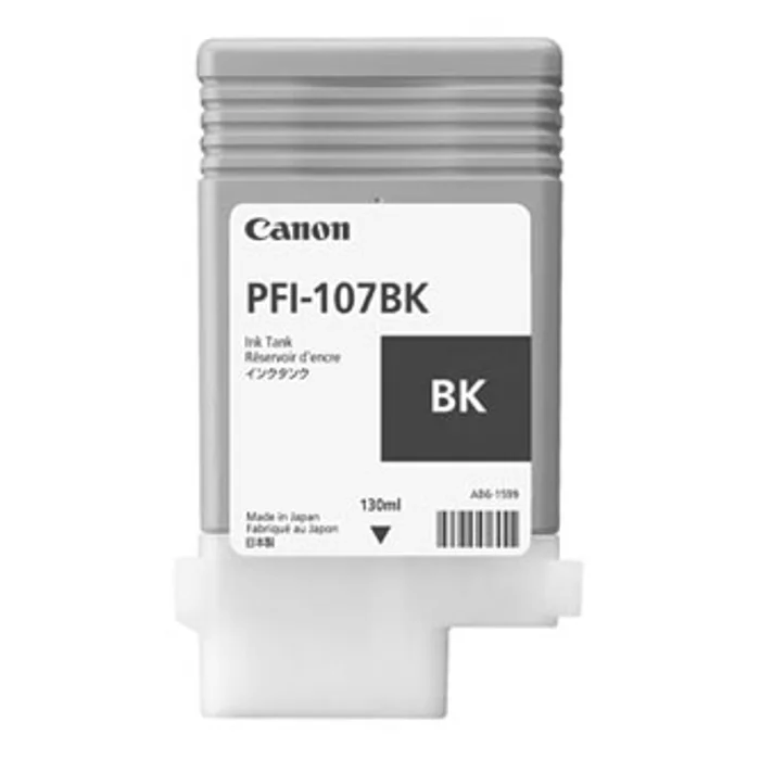 Hauptproduktbild Canon originální ink PFI107BK, black, 130ml, 6705B001, Canon iPF-680, 685, 780, 785