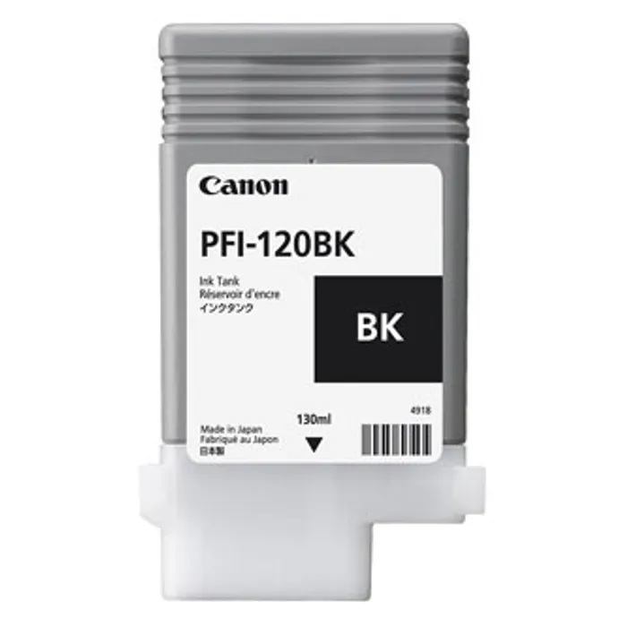 Hauptproduktbild Canon originální ink PFI120BK, black, 130ml, 2885C001, Canon TM-200, 205, 300, 305