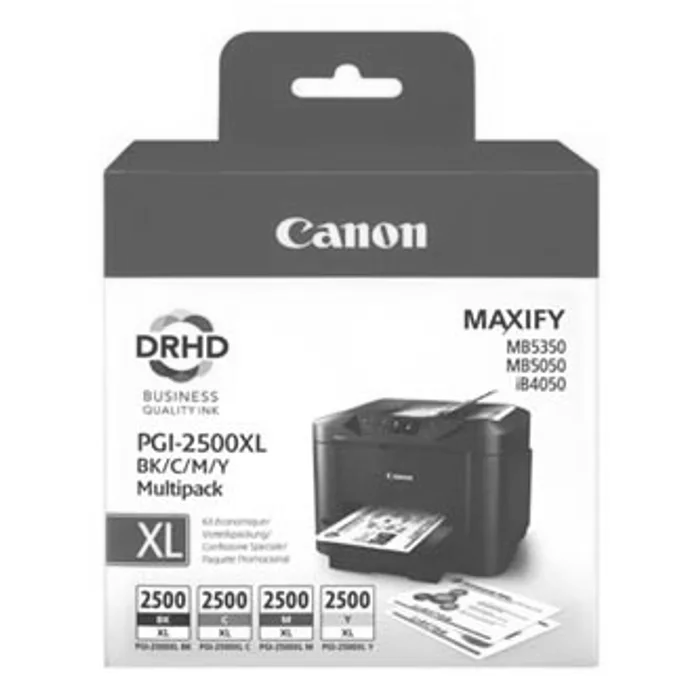 Hauptproduktbild Canon originální ink PGI-2500XL Bk/C/M/Y multipack, black/color, 9254B004, Canon MAXIFY i