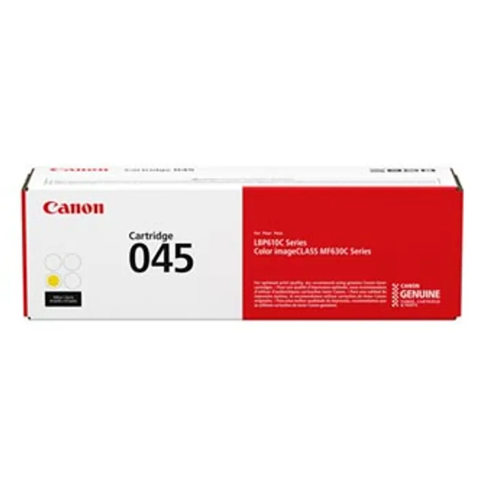 Hauptproduktbild Canon originální toner 045Y, yellow, 1300str., 1239C002, Canon LBP613Cdw, 611Cn, MFP635Cx