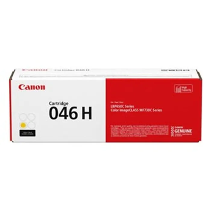 Hauptproduktbild Canon originální toner 046HY, yellow, 5000str., 1251C002, high capacity, Canon LBP654Cx,