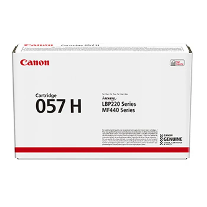 Hauptproduktbild Canon originální toner 057H, black, 10000str., 3010C002, high capacity, Canon LBP228, LBP
