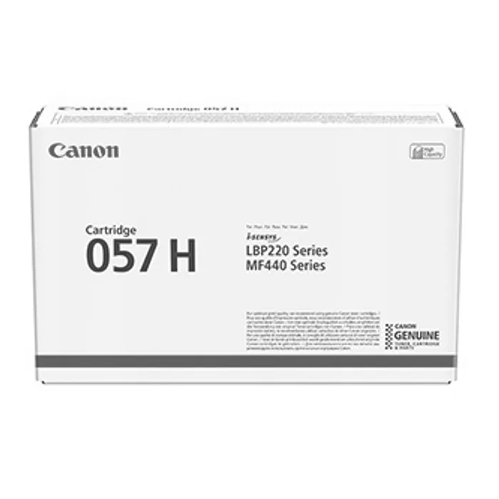 Hauptproduktbild Canon originální toner 057H, black, 10000str., 3010C002, high capacity, Canon LBP228, LBP