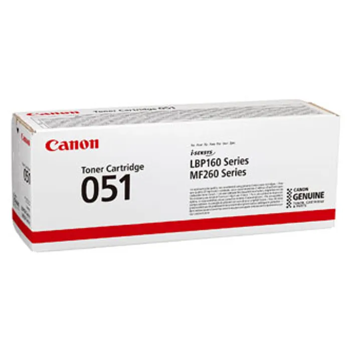 Hauptproduktbild Canon originální toner CRG051, black, 1700str., 2168C002, Canon LBP162dw, MF269dw, MF267d