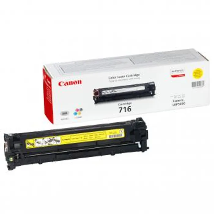 Hauptproduktbild Canon originální toner CRG716, yellow, 1500str., 1977B002, Canon LBP-5050, 5050n, MF-8050