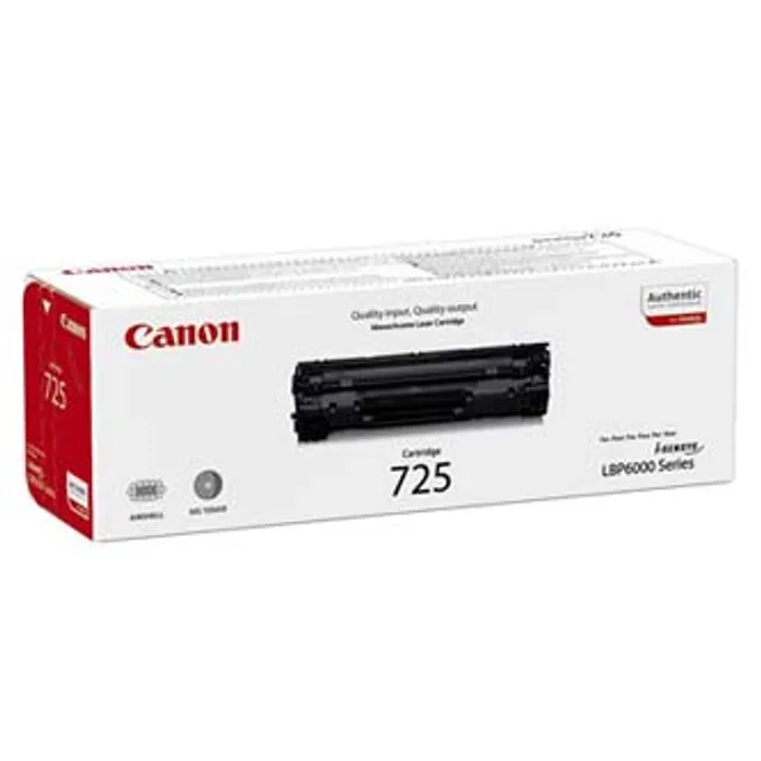 Hauptproduktbild Canon originální toner CRG725, black, 1600str., 3484B002, Canon LBP-6000, 6020, 6020b, MF
