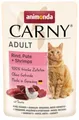 Weiteres Produktbild Carny Adult 85 g Rind, Truthahn+Möwen, Beutel für Katzen
