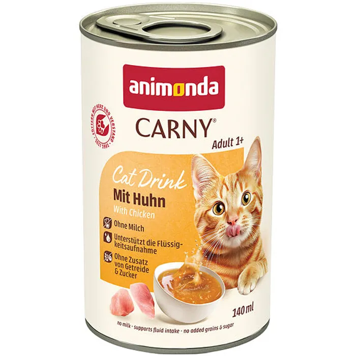 Hauptproduktbild Carny Cat Drink nápoj pro kočky s kuřecím masem,  140 ml