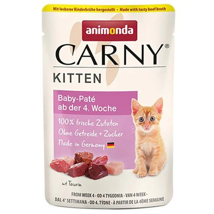 Hauptproduktbild Carny Kitten 85 g Baby Paté, kapsička pro koťata