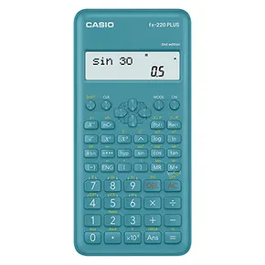 Casio Taschenrechner FX 220 PLUS 2E CASIO, blau, school