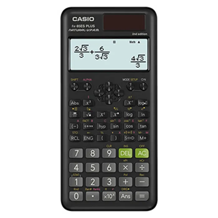 Hauptproduktbild Casio Kalkulačka FX 85 ES Plus E2, černá, školní, s duálním napájením