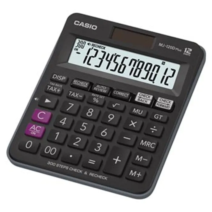 Hauptproduktbild Casio Kalkulačka MJ 120 D PLUS, černá, stolní