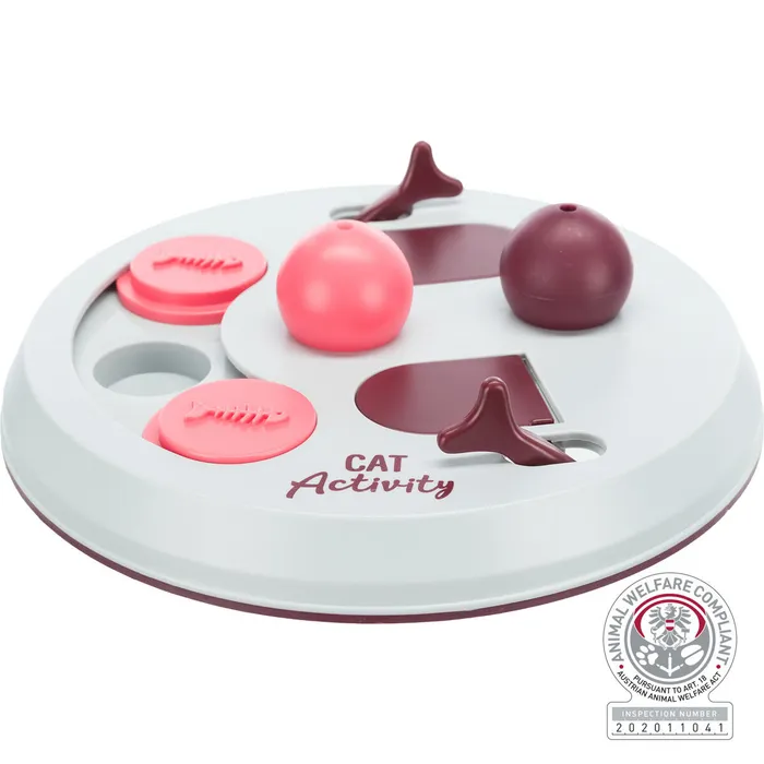 Hauptproduktbild Cat Activity FLIP BOARD, strategická hra, o 23, vínová/růžová/šedá