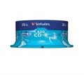 CD-R 700MB, 80min., 52x, DLP Crystal AZO, Verbatim, 25-Kuchen